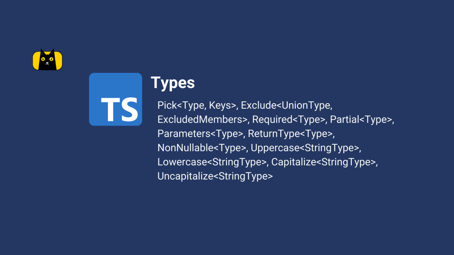 Typescript Type Naming Convention